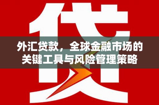 镜铁外汇贷款，全球金融市场的关键工具与风险管理策略