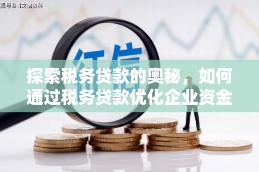 镜铁探索税务贷款的奥秘，如何通过税务贷款优化企业资金流
