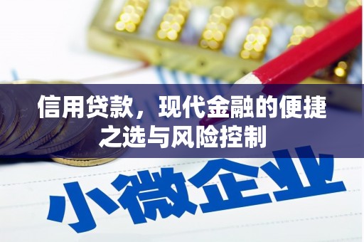 镜铁信用贷款，现代金融的便捷之选与风险控制
