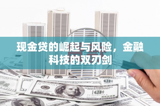 镜铁现金贷的崛起与风险，金融科技的双刃剑
