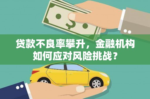 镜铁贷款不良率攀升，金融机构如何应对风险挑战？