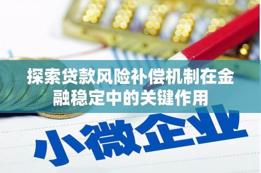 镜铁探索贷款风险补偿机制在金融稳定中的关键作用