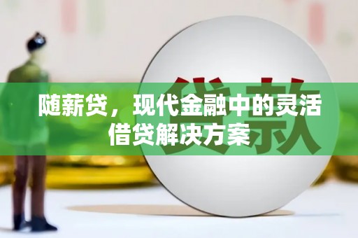 镜铁随薪贷，现代金融中的灵活借贷解决方案