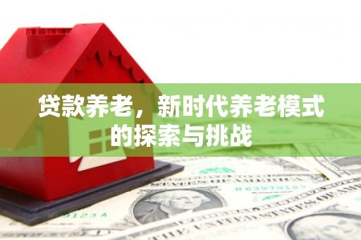 镜铁贷款养老，新时代养老模式的探索与挑战