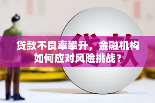 镜铁贷款不良率攀升，金融机构如何应对风险挑战？