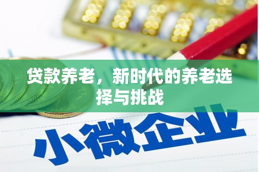 镜铁贷款养老，新时代的养老选择与挑战