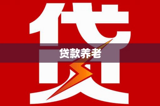 镜铁贷款养老