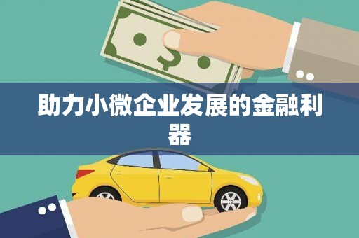 镜铁助力小微企业发展的金融利器